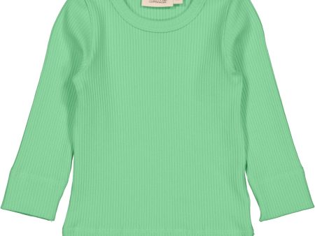 MarMar Modal Cale Green Plain Bluse Cheap