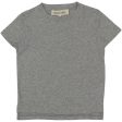 HOLMM Light Grey Luis Bomull T-Shirt Online now