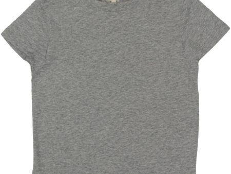 HOLMM Light Grey Luis Bomull T-Shirt Online now