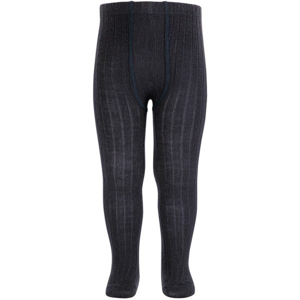 Cóndor Navy Extrafine Merino Wool Rib Socks For Discount