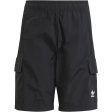 adidas Originals Black Cargo Shorts on Sale