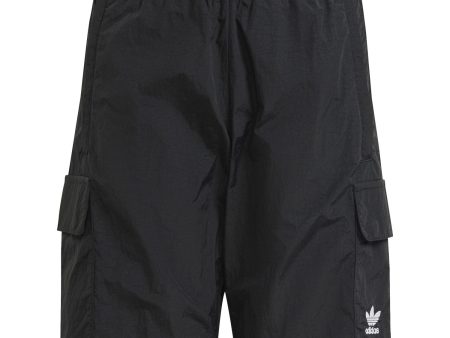 adidas Originals Black Cargo Shorts on Sale