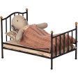 Maileg Vintage Bed Anthracite For Sale