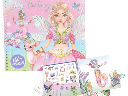 TOPModel Dress Me Up Sticker Book Fantasy Cheap