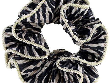 Bow s by Stær Zebra Lilje Scrunchie - Zebra Supply