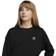 adidas Originals Black Boyfriend Crew Collegegenser Sale