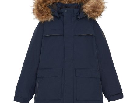 Color Kids Total Eclipse Parka m. Fake Fur on Sale