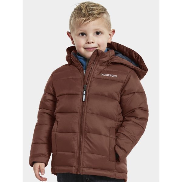 Didriksons Earth Brown Rodi Kids Jakke Fashion