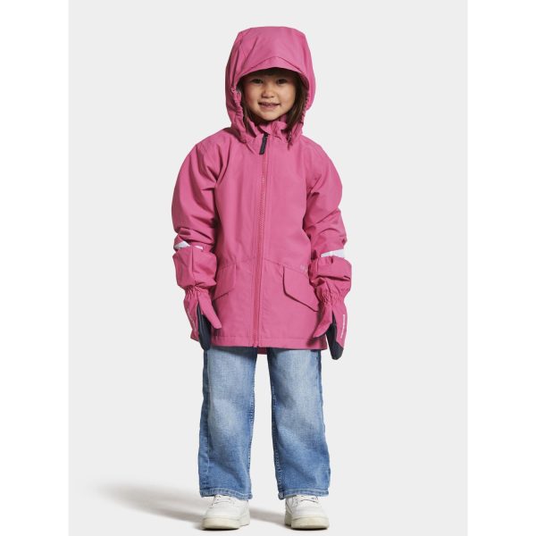 Didriksons Sweet Pink Norma Kids Jakke Online now