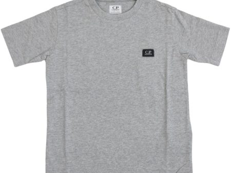 C.P. Company Melange Grey T-Shirt Short Sleeve Sale