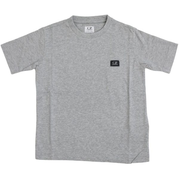 C.P. Company Melange Grey T-Shirt Short Sleeve Sale