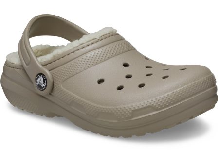 Crocs Mushroom Bone Classic Lined Clog For Cheap