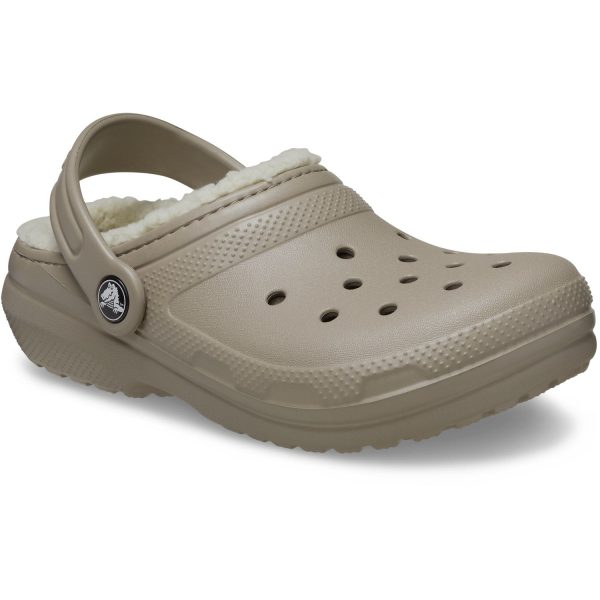 Crocs Mushroom Bone Classic Lined Clog For Cheap