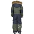 Didriksons Deep Green Björnen Kids Coverall Fashion