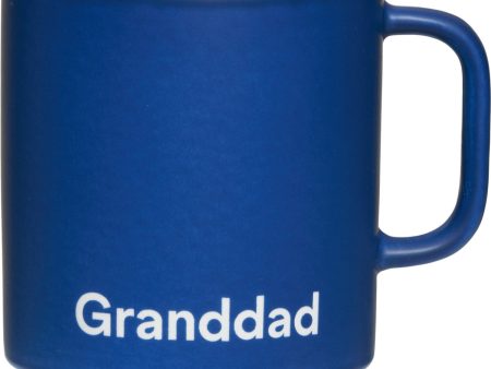 Design Letters Midnight Blue Granddad VIP Favourite Kopp Med Håndtak Online now