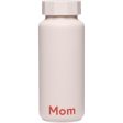 Design Letters Pastel Beige Mom Thermo Insulated Flaske Special Edition Cheap