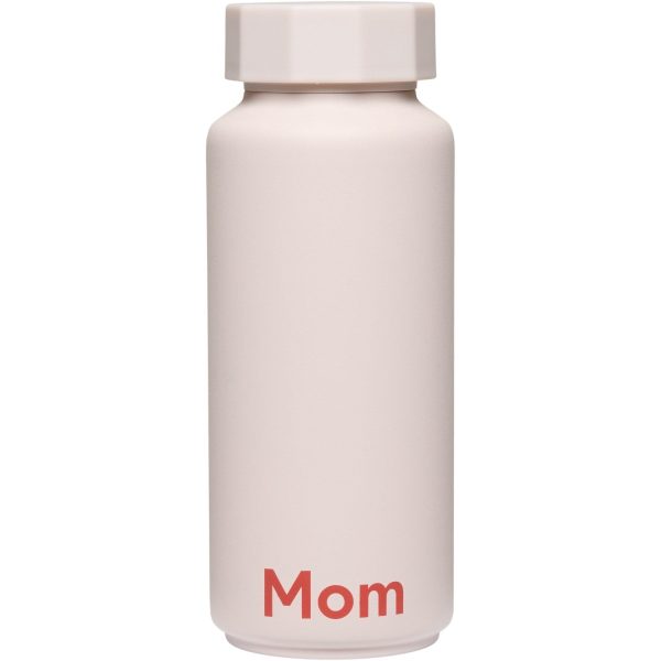 Design Letters Pastel Beige Mom Thermo Insulated Flaske Special Edition Cheap