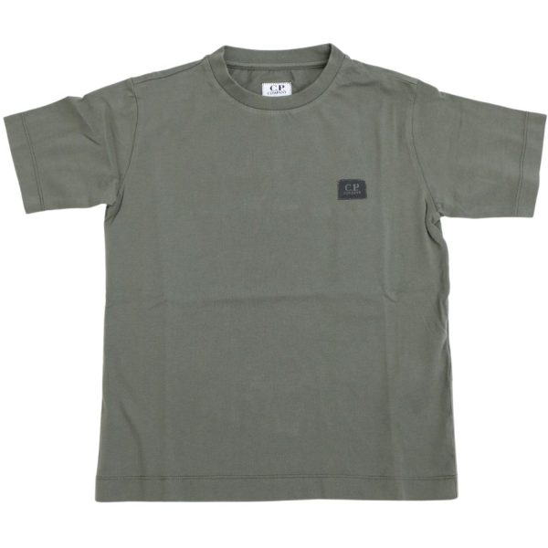 C.P. Company Grape Leaf Green T-Shirt Short Sleeve For Cheap