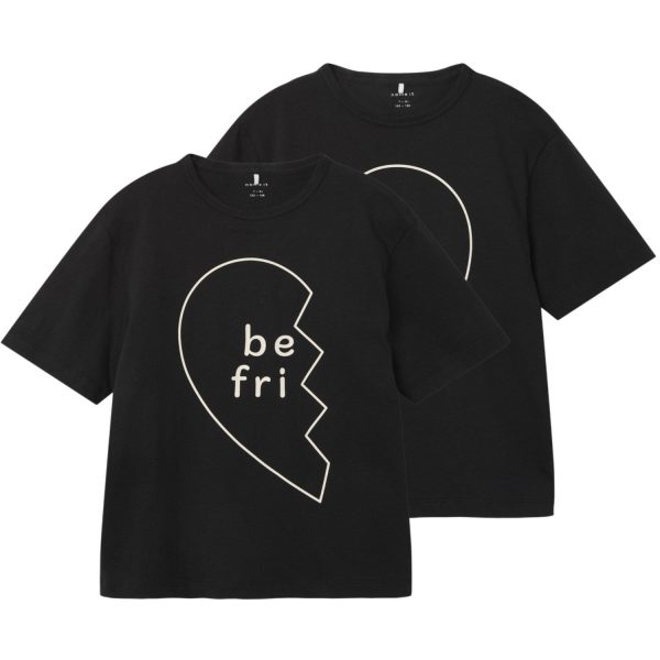 Name It Black Ofriend T-Shirt 2-pack Bf Sale