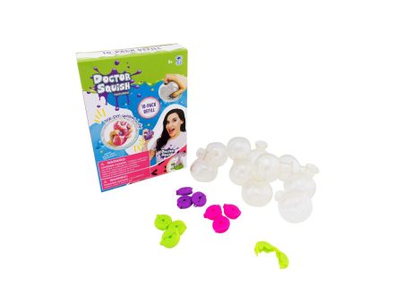 Doctor Squish Squishy Refill Pack V2 10 ballonger + klips Supply