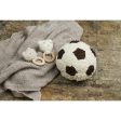 Smallstuff Off White  Brown Strikket Fotball Bouclé Supply