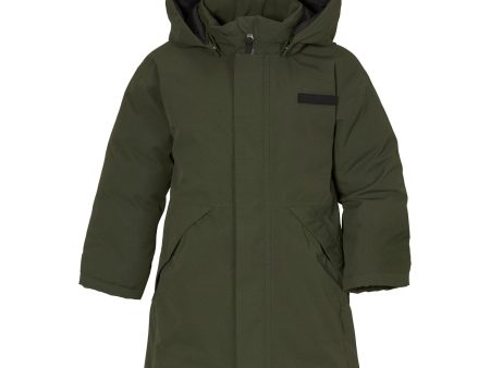 Didriksons Deep Green Timon Kids Parka Sale