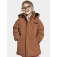 Didriksons Acorn Brown Timon Kids Parka Discount