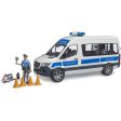 Bruder MB Sprinter Police vehicle with policeman For Discount