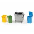 Bruder Accessories: Garbage can set (3 small, 1 large) Online now