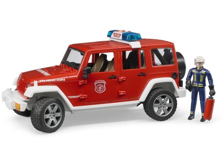 Bruder Jeep Wrangler Unlimited Rubicon Fire Department Hot on Sale