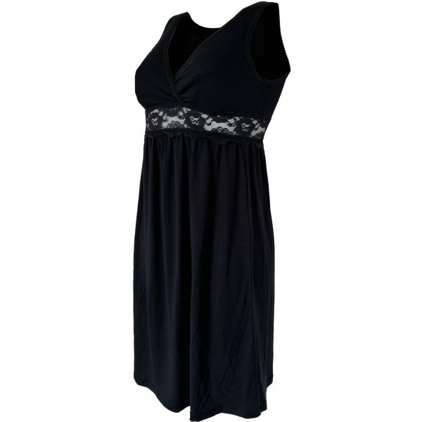 Carriwell Black Maternity & Nursing Nightie Online Sale