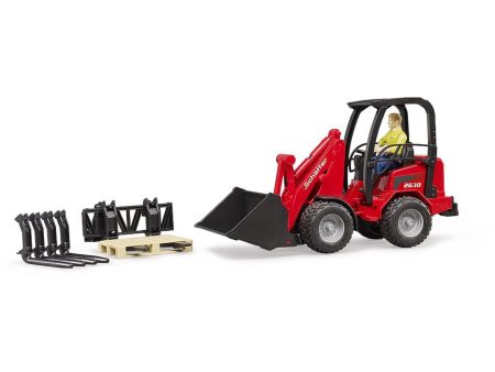 Bruder Schäffer Compact loader 2630 with figure Online Hot Sale