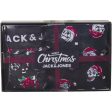 Jack & Jones Junior Black Xmas Skull Gaveeske Cheap