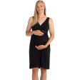 Carriwell Black Maternity & Nursing Nightie Online Sale