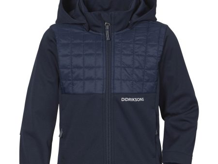 Didriksons Navy Briska Kids Jakke Online Sale