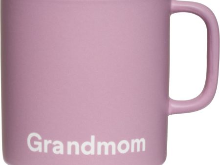 Design Letters Lavender Grandmom VIP Favourite Kopp Med Håndtak Sale