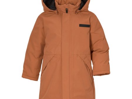 Didriksons Acorn Brown Timon Kids Parka Discount