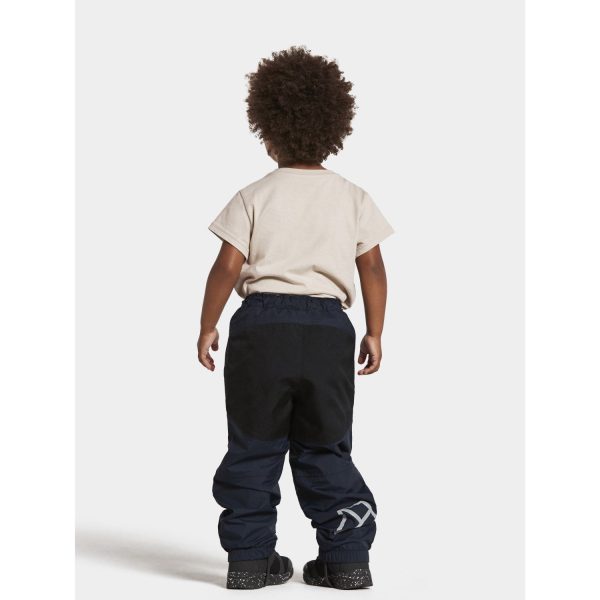 Didriksons Navy Dusk Kids Bukser Sale