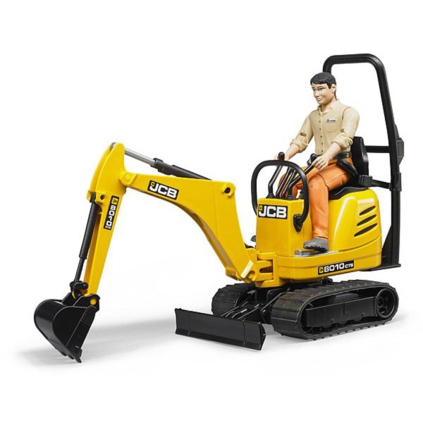 Bruder JCB Micro excavator 8010 CTS and construction work For Discount