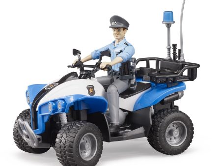 Bruder Police-Quad with Policeman and accessories For Cheap