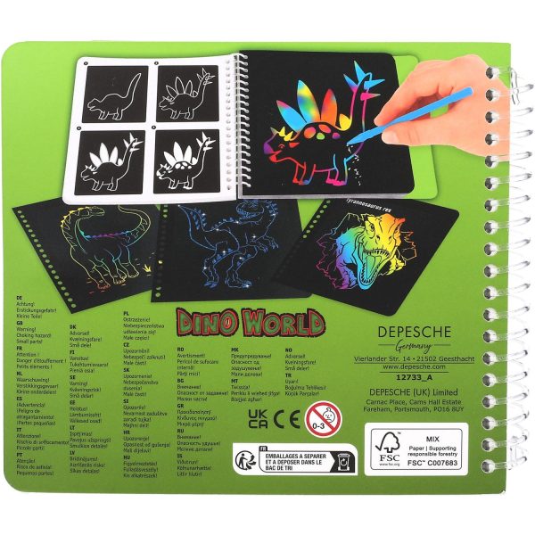 Dino World Mini Magic Scratch Sale