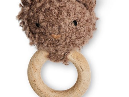 Smallstuff Rose Brown Rangle Bear Bouclé Merinoull Hot on Sale