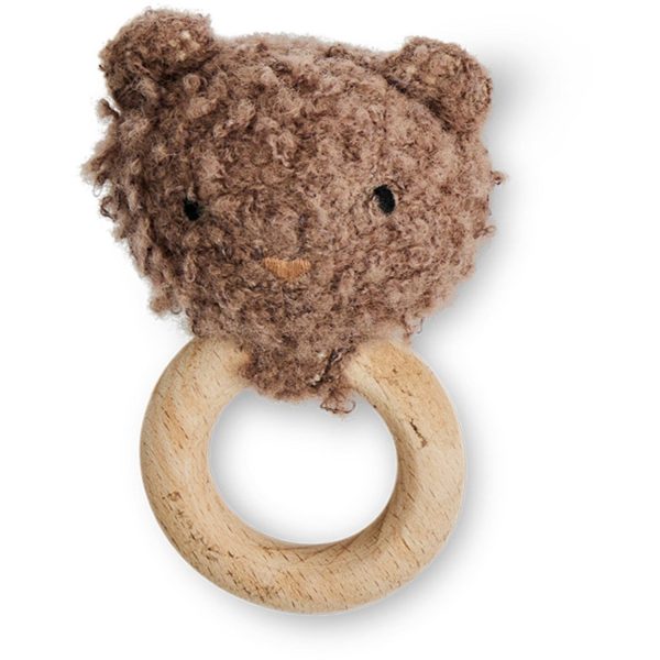 Smallstuff Rose Brown Rangle Bear Bouclé Merinoull Hot on Sale