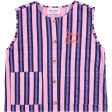 Bobo Choses Pink Stripes All Over Sleevless Shirt Online Hot Sale