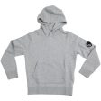 C.P. Company Melange Grey Collegegenser W Hood Sale