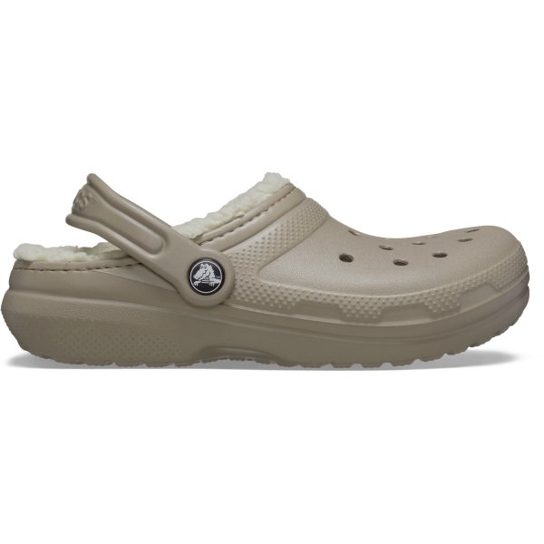 Crocs Mushroom Bone Classic Lined Clog For Cheap