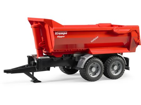 Bruder Krampe Tandem-Halfpipe tipping trailer Discount