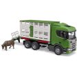 Bruder Scania Super 560R Cattle transportation truck w 1 Discount