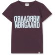 Mads Nørgaard Plum Perfect Single Organic Tuvina Tee Online Sale