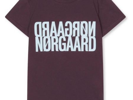 Mads Nørgaard Plum Perfect Single Organic Tuvina Tee Online Sale